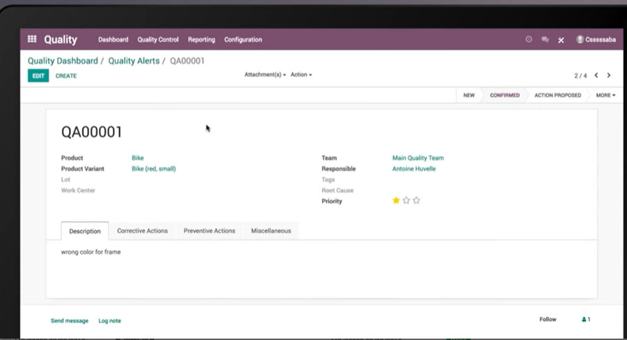 Odoo CRM Software